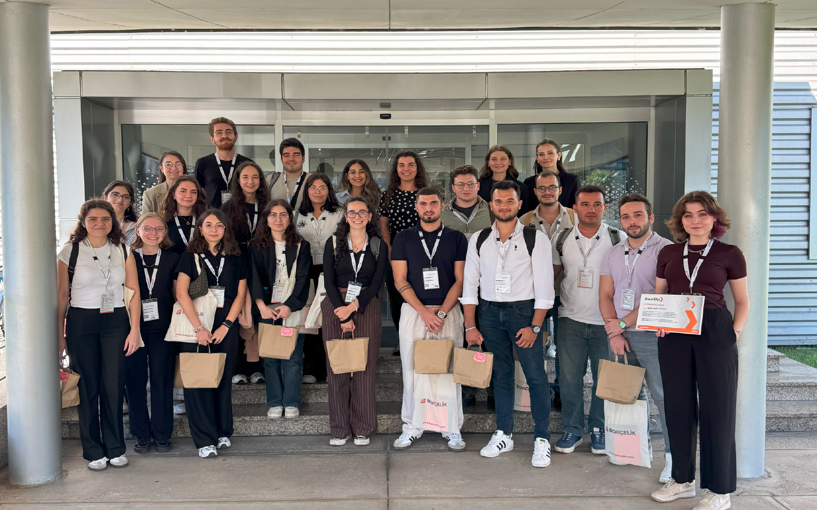 Borçelik, SteelUp Deneyim Günü ile Üniversite Öğrencilerine İlham Verdi